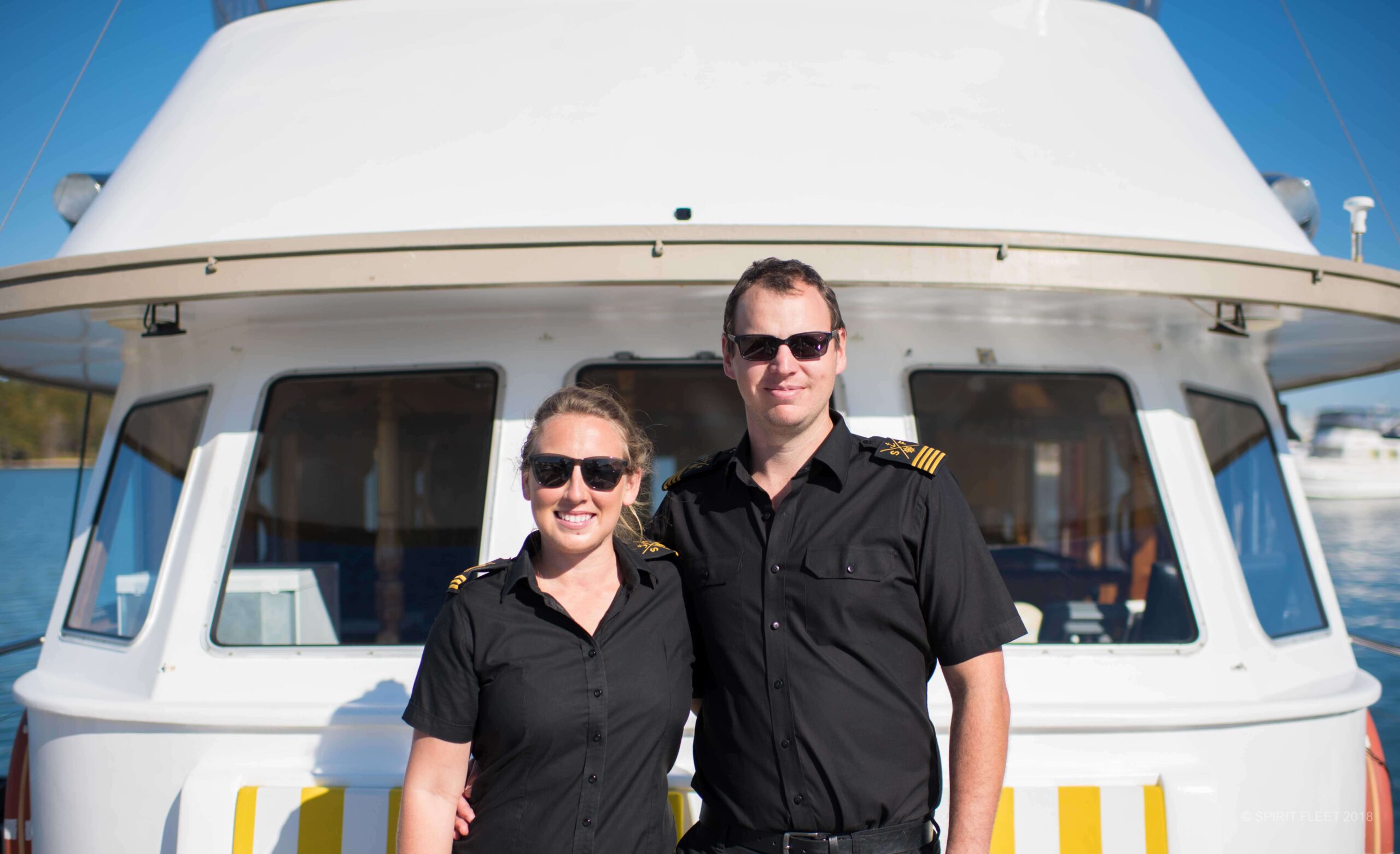 Spirit Fleet boat charters Crew - sydney boat hire
