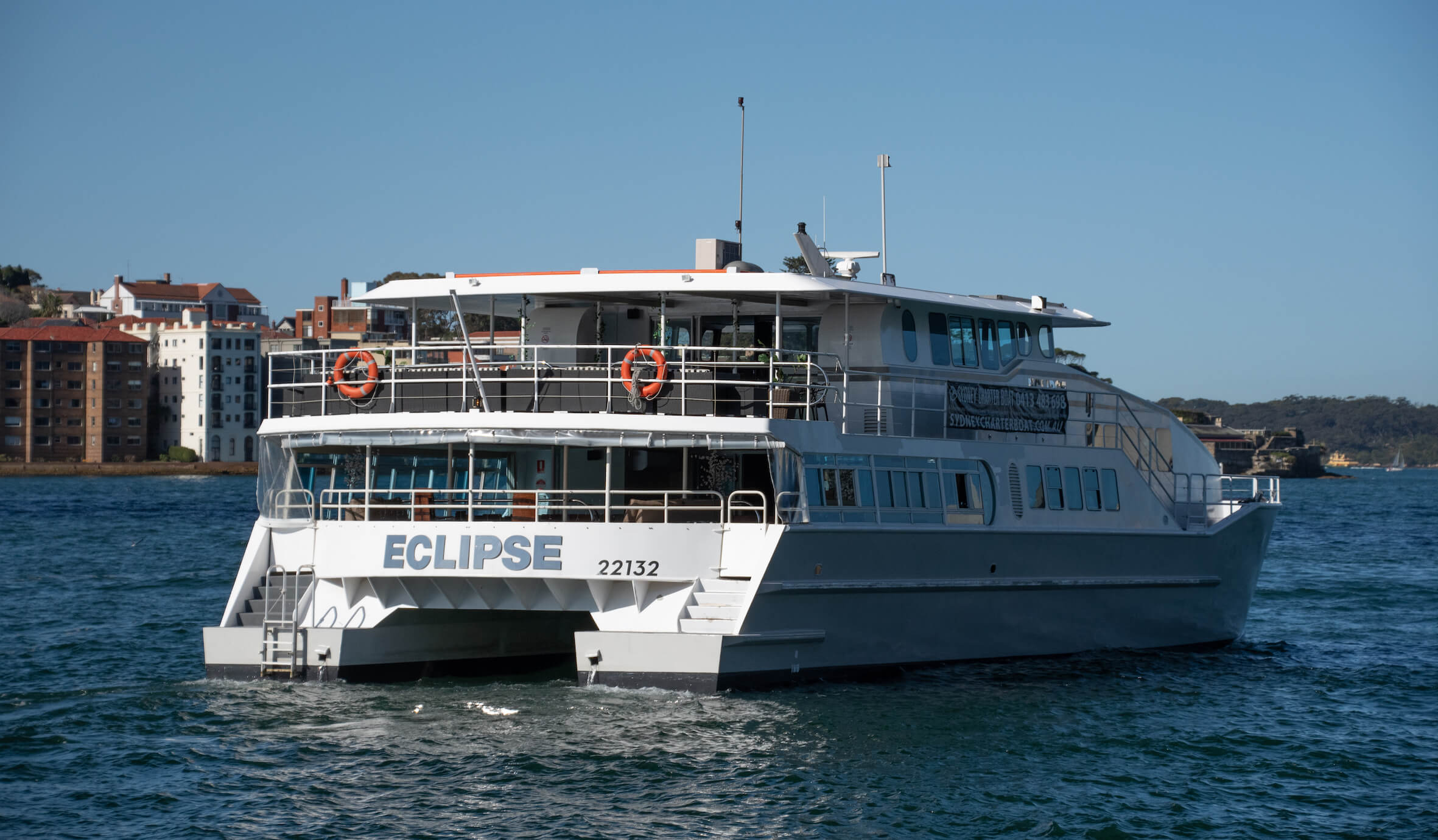 eclipse boat hire sydney