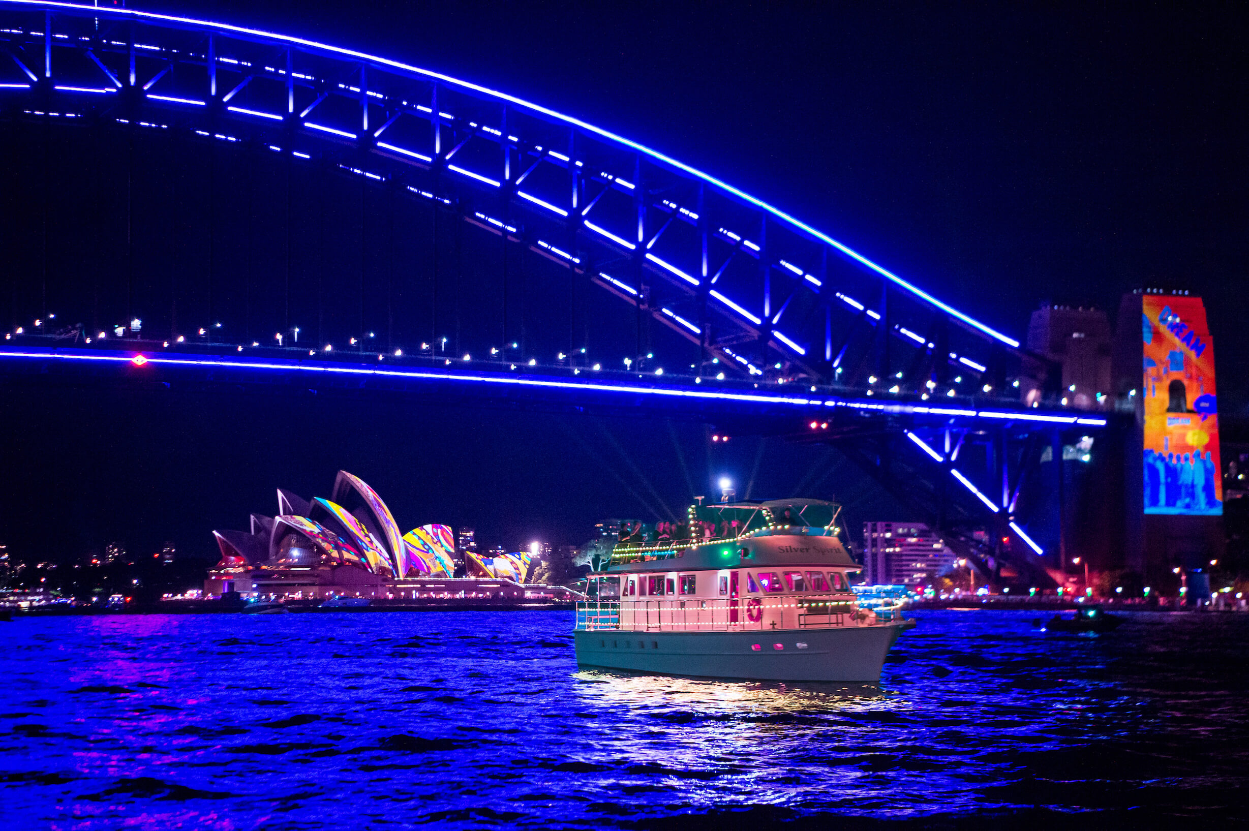 Spirit Fleet Vivid Sydney Cruise