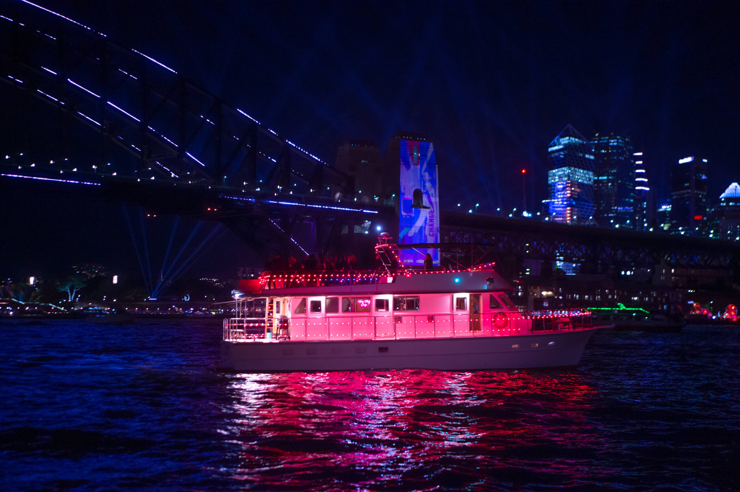 Spirit Fleet Vivid Sydney Cruise