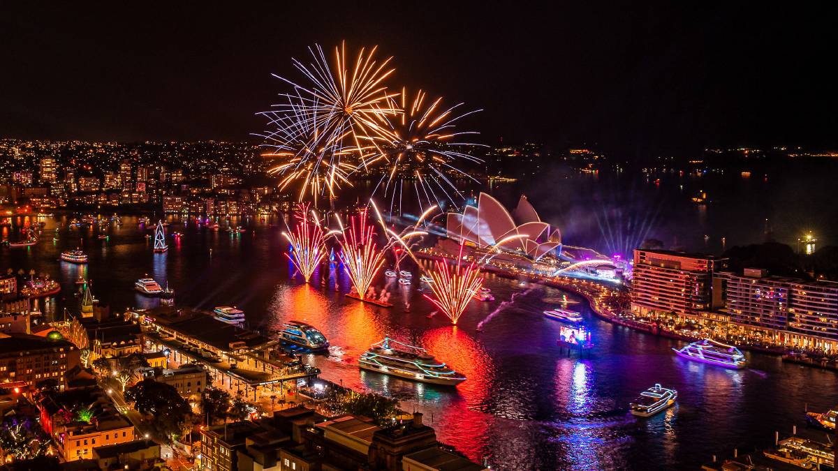 Australia Day Sydney Harbour Fireworks